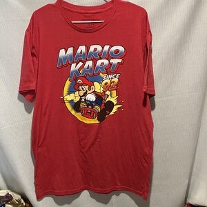 Mario Kart Red Graphic Tee